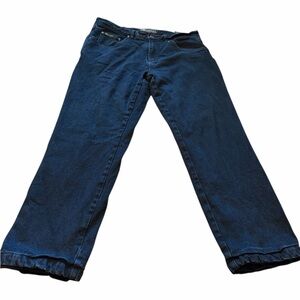 BC Clothing Co Fleece Lined Denim pants - Size 36x30-Three front pockets/2Back